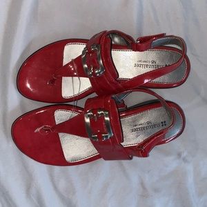 Naturalizer N5 Comfort Red Sandals